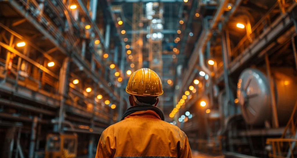 Reliable oil and gas equipment in use at refinery and production facility